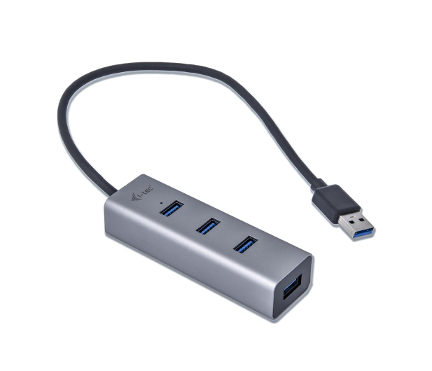 I-TEC USB 3.0 4x USB 3.0 Metal HUB 28cm - 456375 - zdjęcie 2